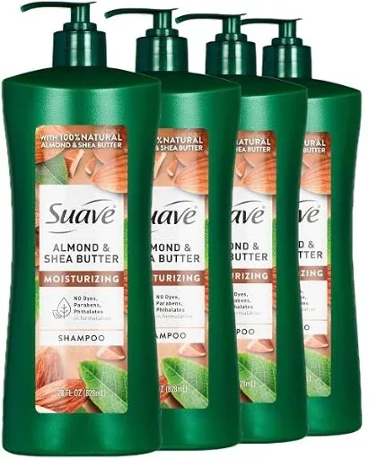 Suave Professionals Moisturizing Shampoo 4-Pack 28-Oz (Almond and Shea Butter)