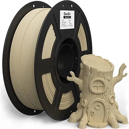 1KG 1.75mm GratKit Wood PLA 3D Printer Filament