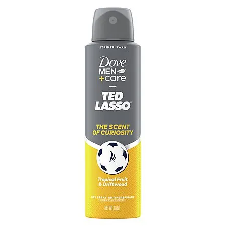 3.8-Oz Dove Men+Care Ted Lasso Dry Spray (Tropical Fruit & Driftwood)