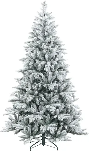 7-ft Artificial Flocked Christmas Tree