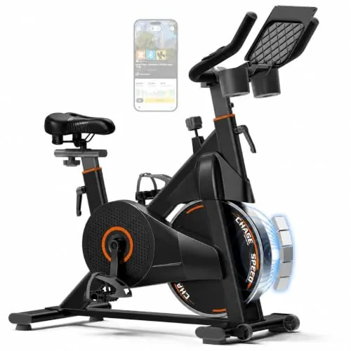 CURSOR FITNESS Magnetic Resistance Stationary Exercise Bike