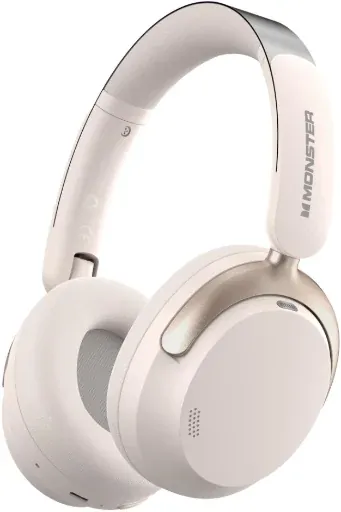 Monster Wireless Noise Cancelling Over Ear Headphones with Bluetooth 5.4