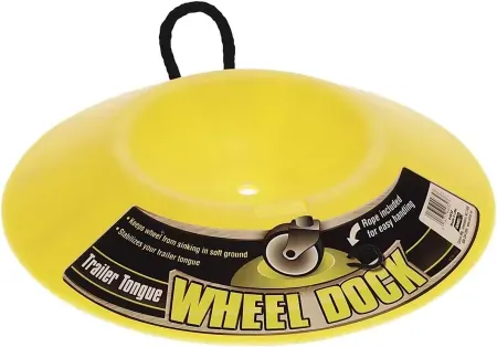 Camco 44632 Heavy Duty Wheel Dock with Rope Handle