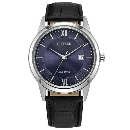 Citizen Men's Classic Eco-Drive Leather Strap Watch