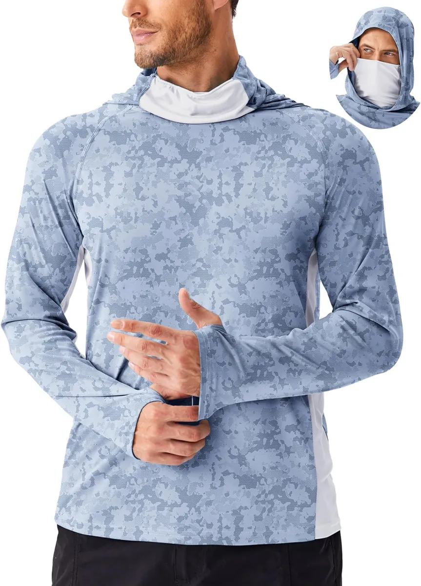 Men’s Sun Protection Lightweight Hoodie w/ Mask