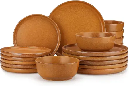 18-Piece vancasso Zermatt Stoneware Dinnerware Set