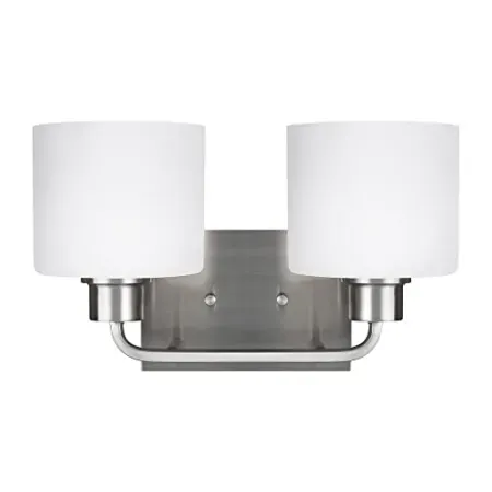 Sea Gull Lighting Canfield Two-Light Wall Light