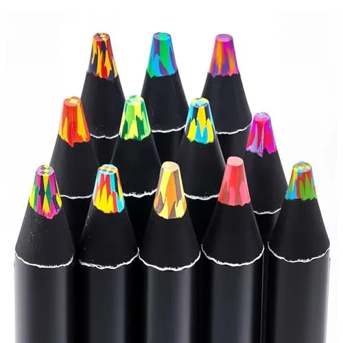 Colored Rainbow Pencils 12-Pack