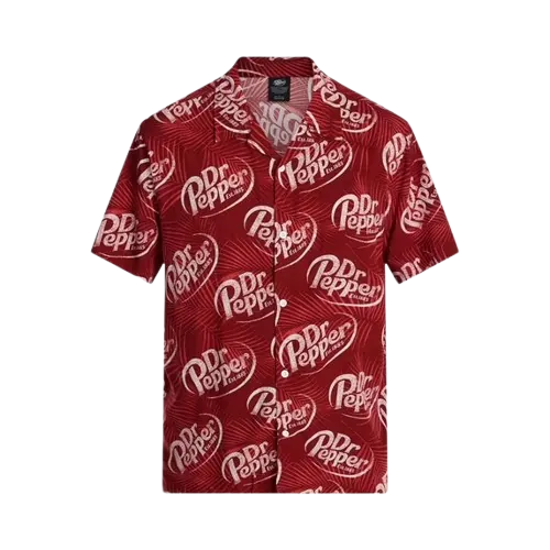 Dr Pepper Men's Resort Shirt