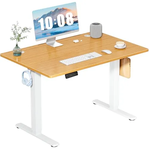 40" DUMOS Electric Standing Desk w/ Memory Presets & Cable Management