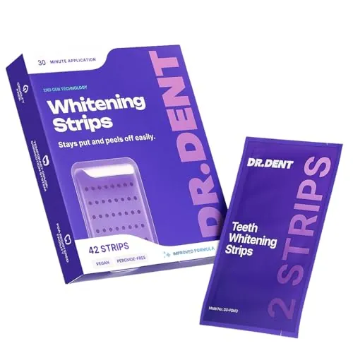 DRDENT Purple Teeth Whitening Strips