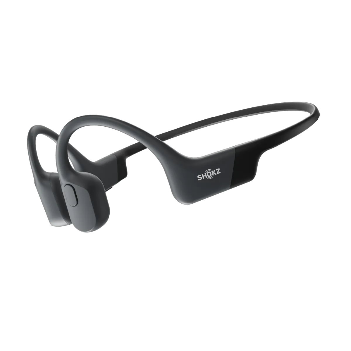 SHOKZ OpenRun Bone Conduction Open-Ear Bluetooth Sport Headphones (Grey + Standard)