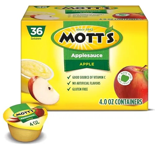 Mott’s Applesauce Cups 36-Count