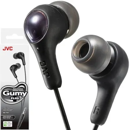 JVC Gumy in Ear Earbud Headphones
