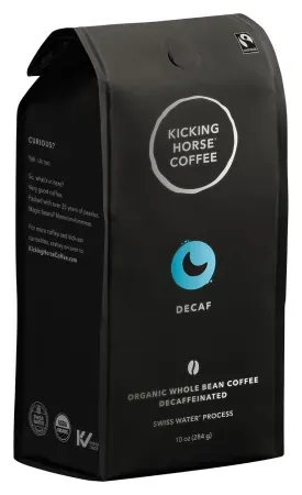 6-Pack Kicking Horse Coffee Decaf Dark Roast Whole Bean (10oz each)