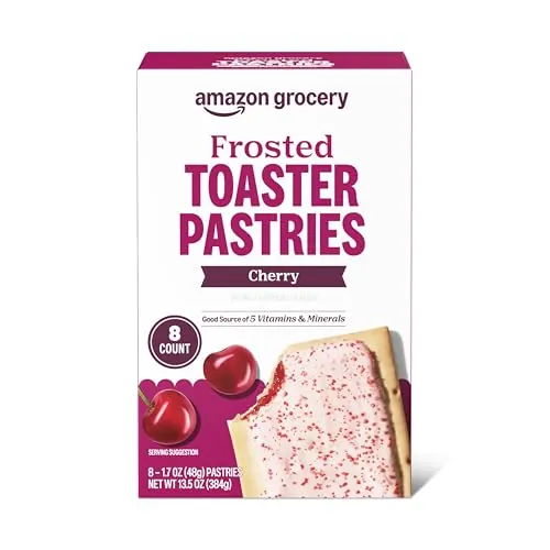 Amazon Grocery Frosted Toaster Pastries 8-Count – Cherry