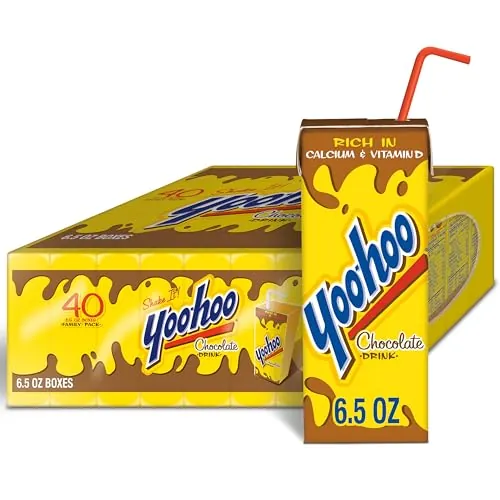 Yoo-hoo Chocolate Drink 6.5oz Boxes 40-Count
