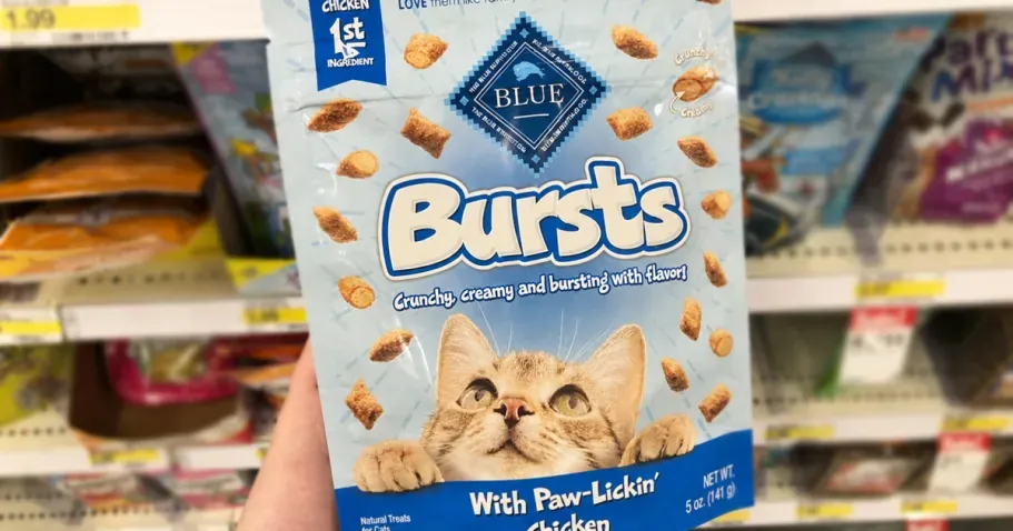 Blue Buffalo Bursts Cat Treats 5oz