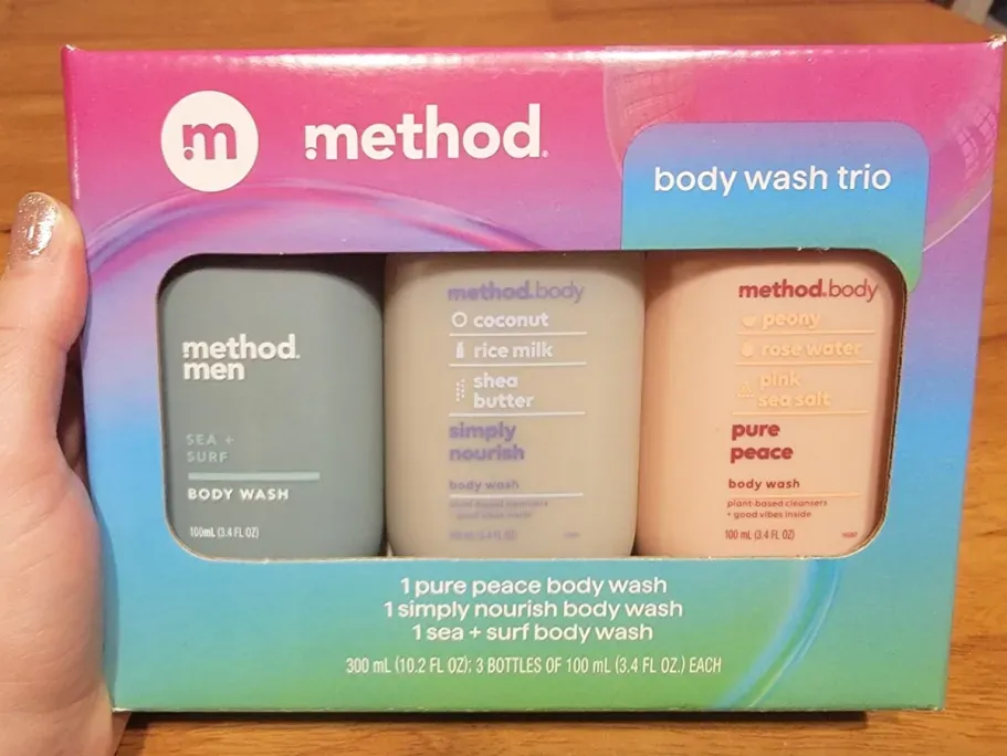 method Travel Size Body Wash Gift Set