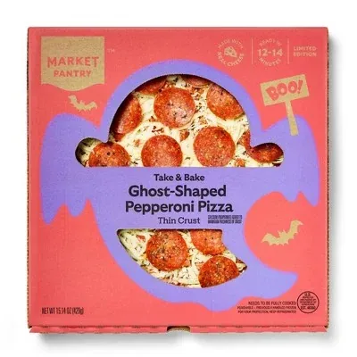 Ghost Shaped Pizza 15.14oz Market Pantry