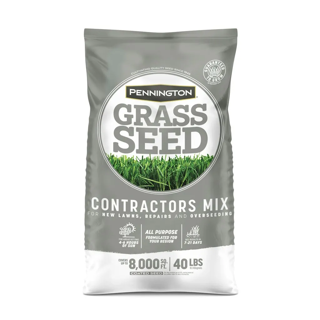 Pennington Contractor's Mix Central 40-lb. Mixture/Blend Grass Seed: 10% off 4+ + free shipping