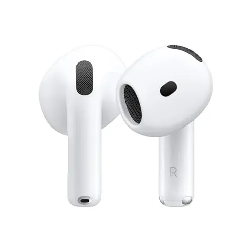 Apple AirPods 4 Wireless Earbud Headphones w/ USB-C Charging Case (Renewed Premium)