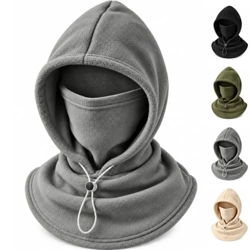 3-in-1 Balaclava Hood Face Cover Neck Warmer