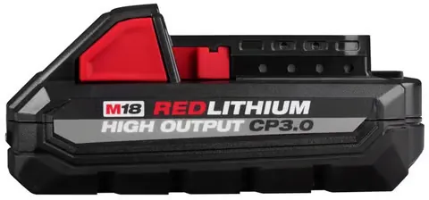 Milwaukee M18 RedLithium Compact 3 Ah High Output Battery 1 pc