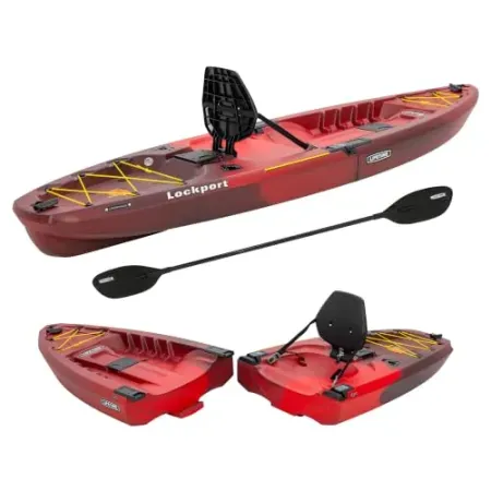 Lifetime Lockport 94 Modular Design Sit-on-Top Kayak w/ Paddle