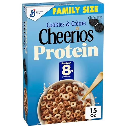 Cheerios Protein Cereal Cookies & Crème 15 oz