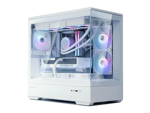 Zalman P30 Micro-ATX PC Case, 2 x 120mm Reverse + 1 x Rear Exhaust ARGB Fans (Pre-installed), Tool-less panels, USB Type-C & 3.0