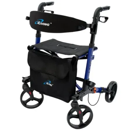 iLIVING USA Foldable Upright Mobility Rollator
