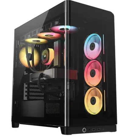 CORSAIR Frame 4500X LX RGB Link Panoramic Mid-Tower PC Case