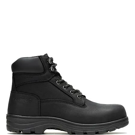 Wolverine Carlsbad 6" Steel Toe Men's Work Boots (Black or Brown)
