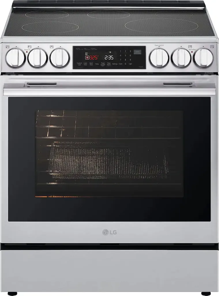 LG 30" Wide 6.3-Cu. Ft. Slide-In Electric Induction True Convect Range