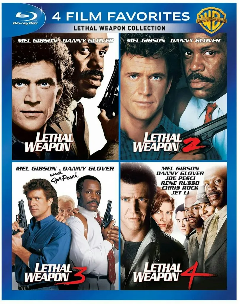 Lethal Weapon Collection Box Set Blu-ray