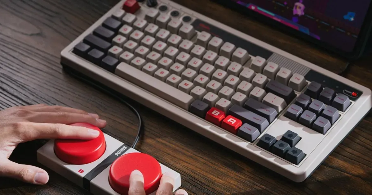 8BitDo’s N-Edition Retro Mechanical Keyboard