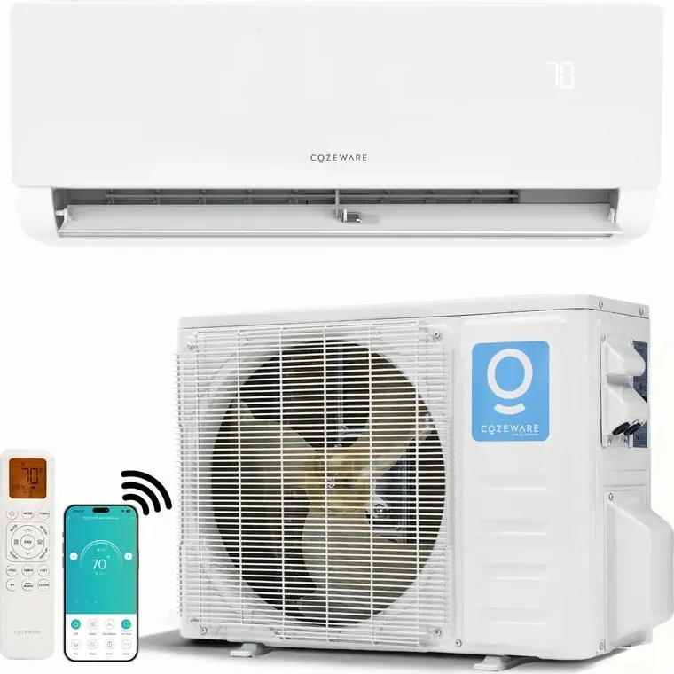 Cozeware 18,000-BTU 20 SEER2 AI Mini Split Air Conditioner