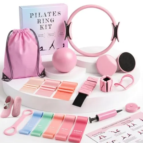 Povavcx 24-Piece At-Home Pilates Kit