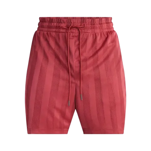 No Boundaries Men's Striped Mesh Shorts