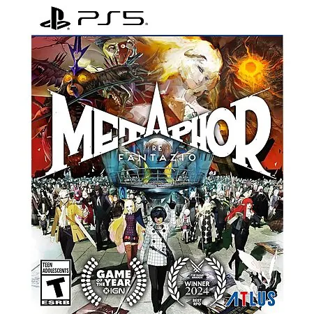 New Customers: Metaphor: ReFantazio Launch Edition (PS5)