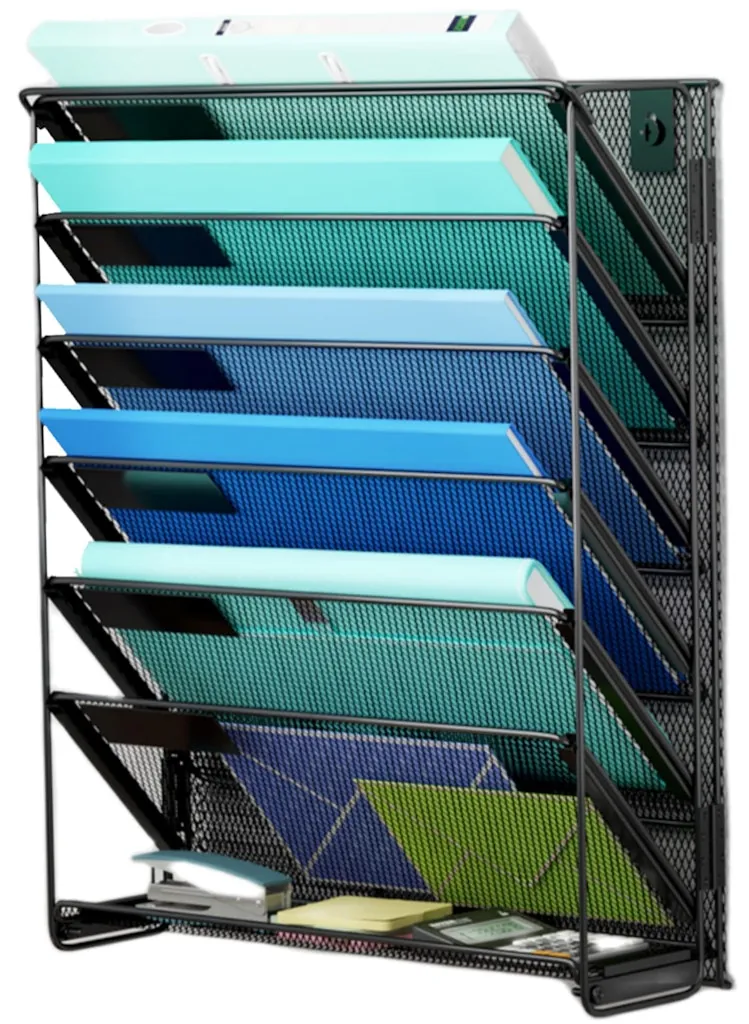 Kuntine.B 7-Tier Wall File Organizer
