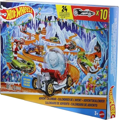 Hot Wheels Toy Cars & Playset 2026 Advent Calendar