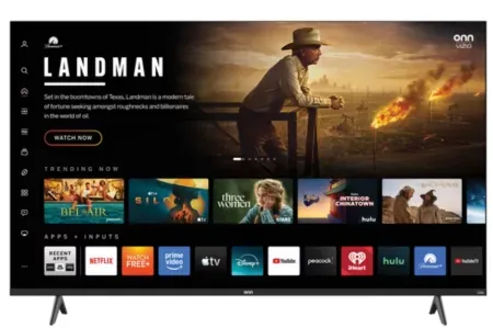 onn 55" Class 4K UHD Smart Television Powered by VIZIO