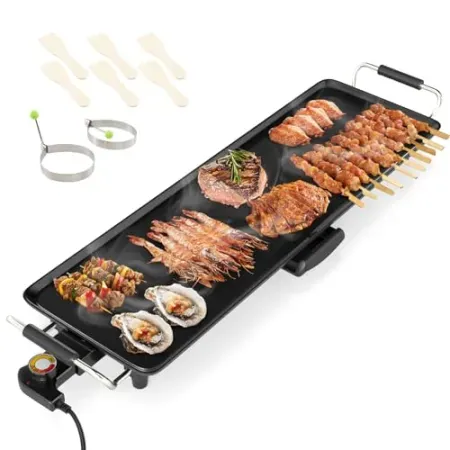 COSTWAY 27" 1400W Electric Griddle / Teppanyaki Grill