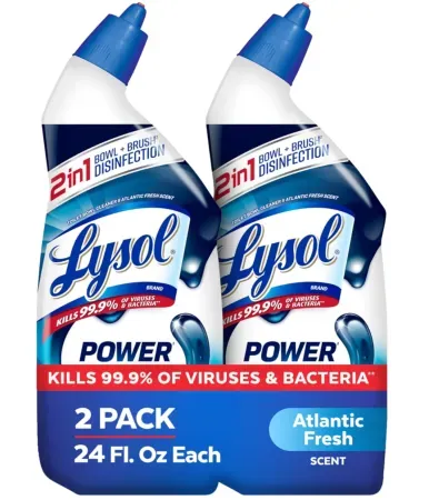 2-Pack Lysol Toilet Bowl Cleaner Gel (24 oz. Bottles)