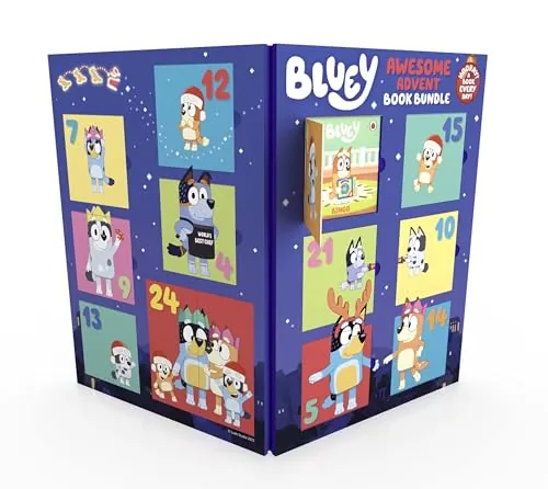 Bluey Awesome Advent Calendar Book Bundle