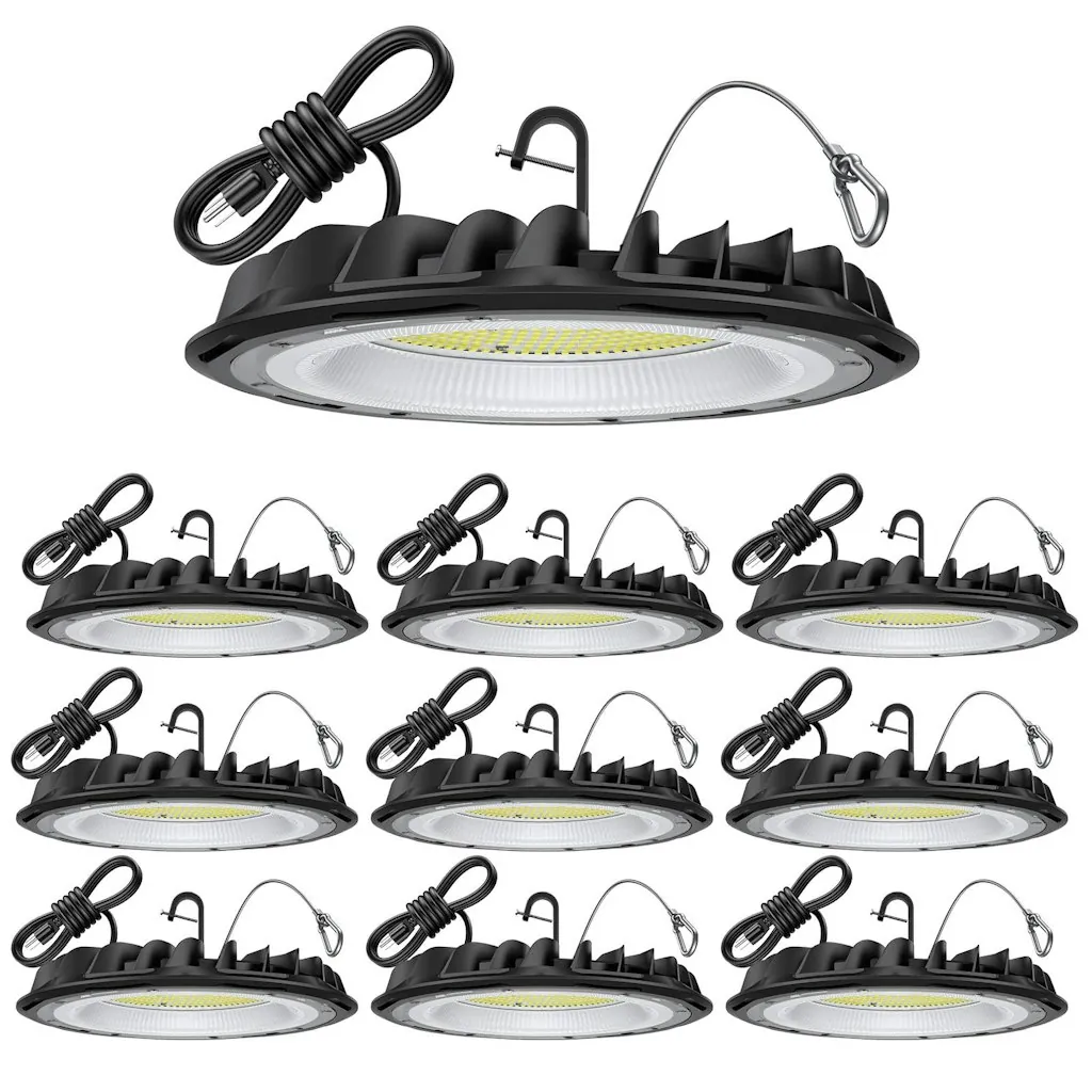 HunHun 155W UFO LED High Bay Light 10-Pack