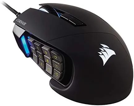 Prime: Corsair Scimitar RGB Elite MOBA/MMO 18000 DPI Optical Wired Gaming Mouse