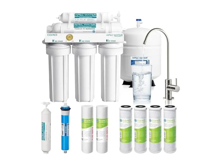 APEC 5-Stage 50 GPD Under Sink Reverse Osmosis Water Filter System